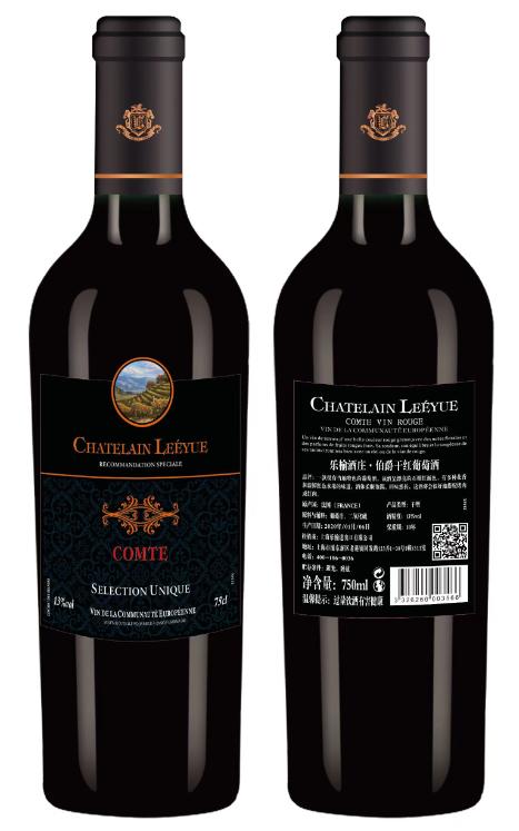 乐榆酒庄·伯爵干红葡萄酒 零售价：¥349.00/瓶