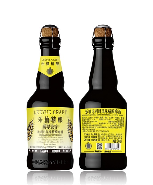 乐榆精酿--乐榆比利时风味精酿啤酒 零售价：¥30.00/瓶